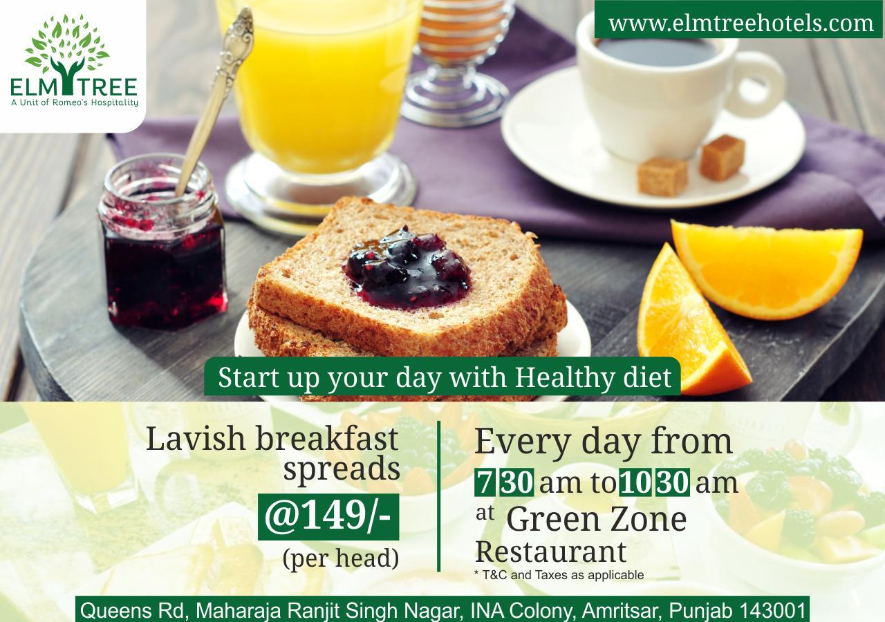 Elm Tree Amritsar Hotell Eksteriør bilde